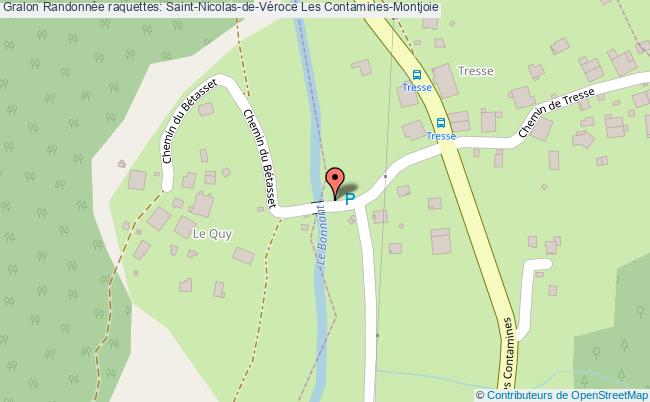 Randonnée Raquettes: Saint-nicolas-de-véroce  Les Contamines-montjoie