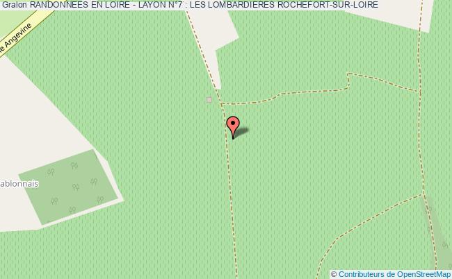 Randonnees En Loire - Layon N°7 : Les Lombardieres  Rochefort-sur-loire