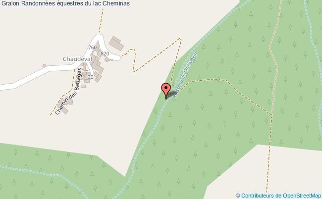 Randonnées équestres Du Lac  Cheminas