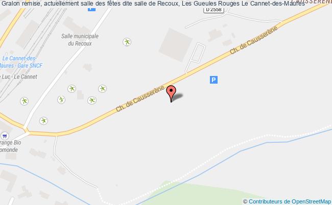 Remise, Actuellement Salle Des Fêtes Dite Salle De Recoux, Les Gueules Rouges  Le Cannet-des-maures