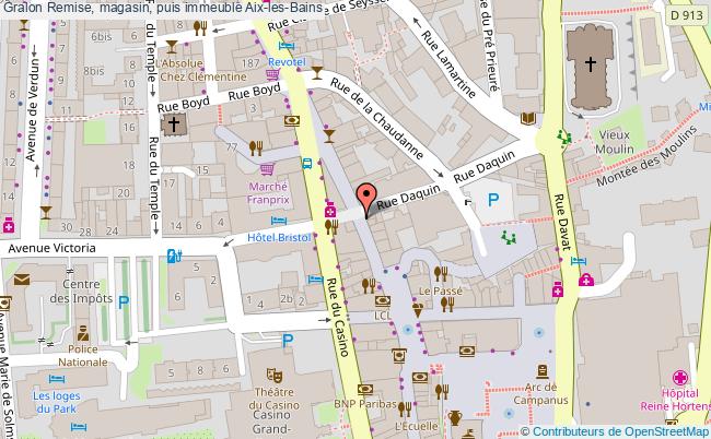 Remise, Magasin, Puis Immeuble  Aix-les-bains