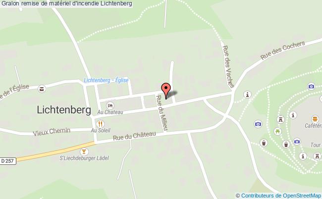 Remise De Matériel D'incendie  Lichtenberg