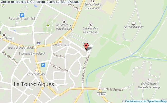 Remise Dite La Carrosière, écurie  La Tour-d'aigues