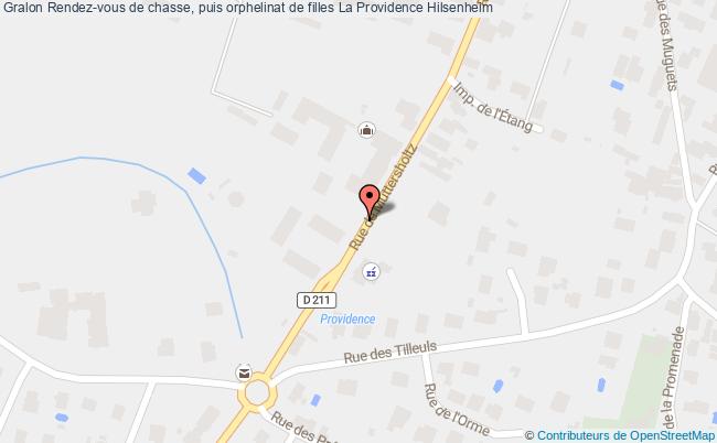 Rendez-vous De Chasse, Puis Orphelinat De Filles La Providence  Hilsenheim