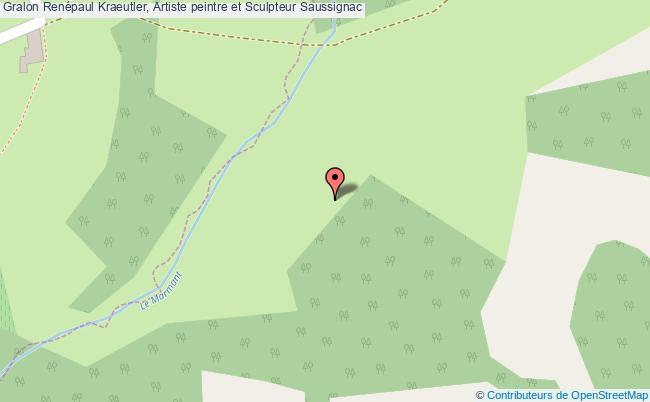 Renépaul Kraeutler, Artiste Peintre Et Sculpteur  Saussignac