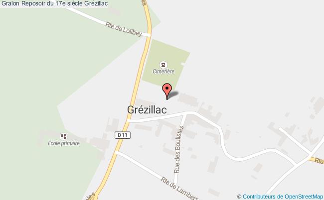 Reposoir Du 17e Siècle  Grézillac