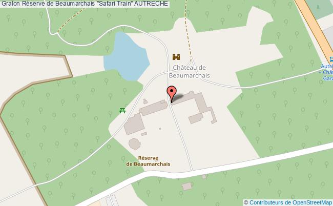 Réserve De Beaumarchais "safari Train"  Autrèche