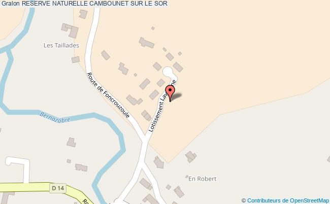 Reserve Naturelle  Cambounet-sur-le-sor