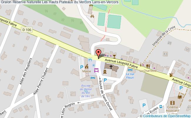 Réserve Naturelle Les Hauts Plateaux Du Vercors  Lans-en-vercors