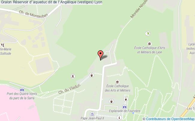 Réservoir D' Aqueduc Dit De L' Angélique (vestiges)  Lyon