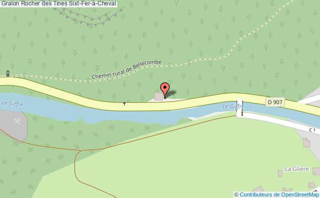 Rocher Des Tines  Sixt-fer-à-cheval