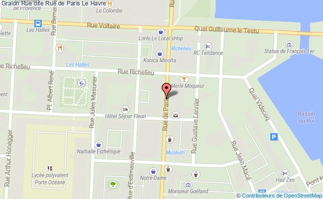 Rue Dite Rue De Paris  Le Havre