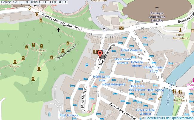 Salle Bernadette  Lourdes