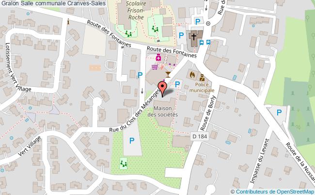 Salle Communale  Cranves-sales