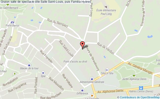 Salle De Spectacle Dite Salle Saint-louis, Puis Familia  Hyeres-les-palmiers