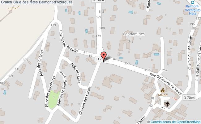 Salle Des Fêtes  Belmont-d'azergues