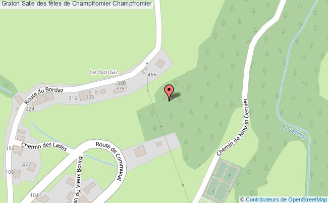 Salle Des Fêtes De Champfromier 