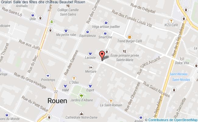 Salle Des Fêtes Dite Château Beaubet  Rouen