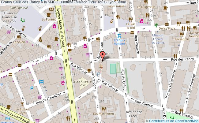 Salle Des Rancy à La Mjc Guillotière (maison Pour Tous)  Lyon