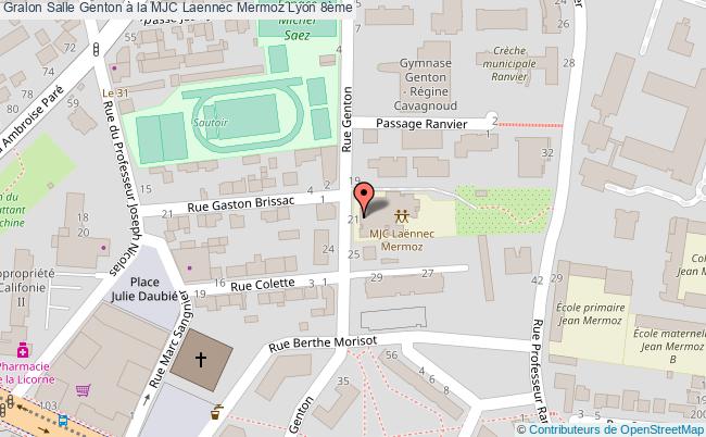 Salle Genton à La Mjc Laennec Mermoz  Lyon