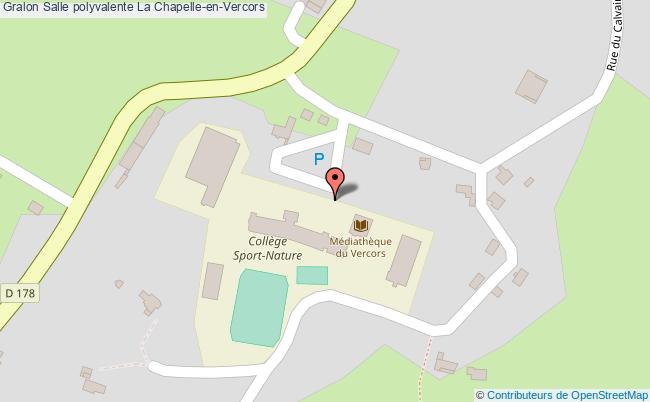 Salle Polyvalente  La Chapelle-en-vercors