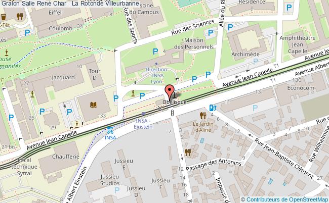 Salle René Char + La Rotonde  Villeurbanne