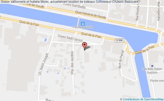 Savonnerie Et Huilerie Morel, Actuellement Location De Bateaux Conoisseur-cruisers  Beaucaire