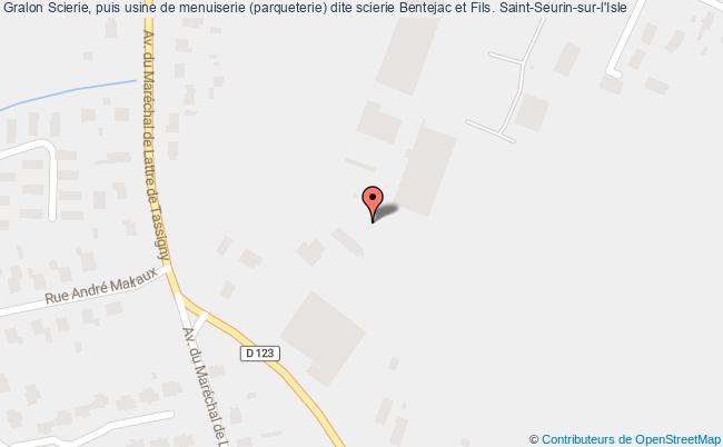 Scierie, Puis Usine De Menuiserie (parqueterie) Dite Scierie Bentejac Et Fils.  Saint-seurin-sur-l'isle