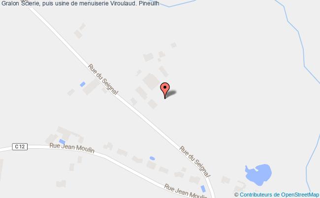 Scierie, Puis Usine De Menuiserie Viroulaud.  Pineuilh