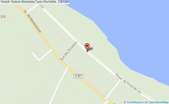 Scierie Beneteau, Puis Rochette.  Carcans