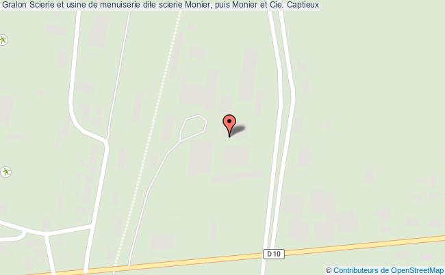 Scierie Et Usine De Menuiserie Dite Scierie Monier, Puis Monier Et Cie.  Captieux