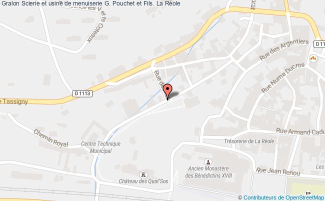 Scierie Et Usine De Menuiserie G. Pouchet Et Fils.  La Réole