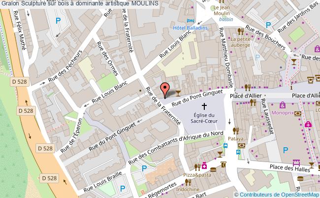 Sculpture Sur Bois à Dominante Artistique  Moulins