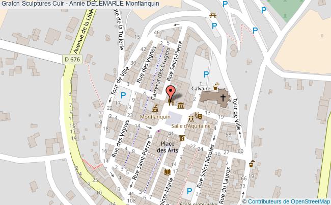 Sculptures Cuir - Annie Delemarle  Monflanquin