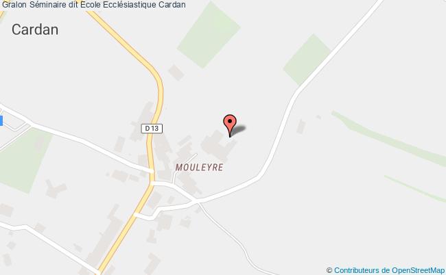 Séminaire Dit Ecole Ecclésiastique  Cardan