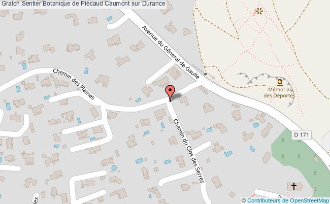 Sentier Botanique De Piécaud  Caumont-sur-durance