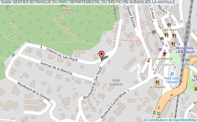 Sentier Botanique Du Parc Departemental Du San Peyre  Mandelieu-la-napoule