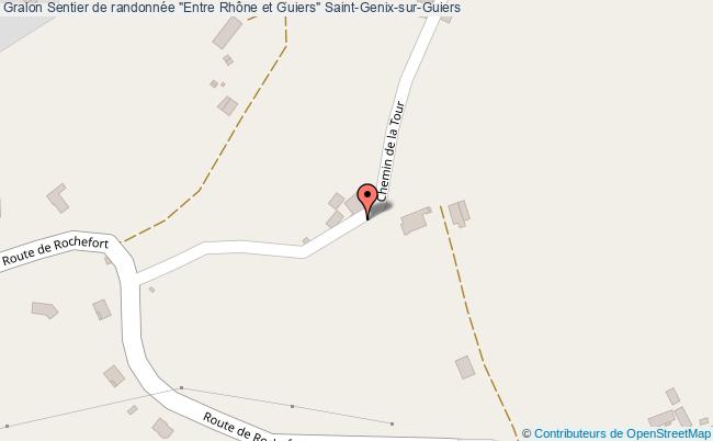 Sentier De Randonnée "entre Rhône Et Guiers"  Saint-genix-sur-guiers