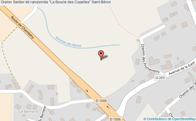 Sentier De Randonnée "la Boucle Des Copettes"  Saint-béron