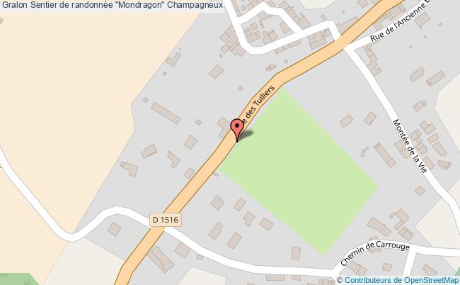 Sentier De Randonnée "mondragon"  Champagneux