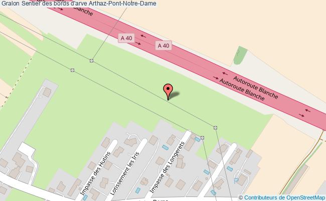 Sentier Des Bords D'arve  Arthaz-pont-notre-dame