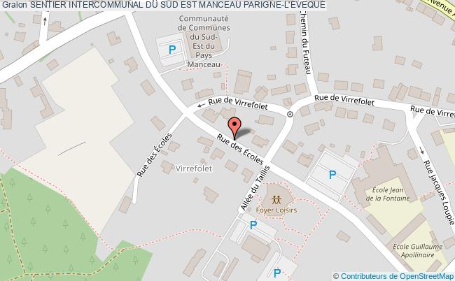 Sentier Intercommunal Du Sud Est Manceau  Parigné-l'evêque