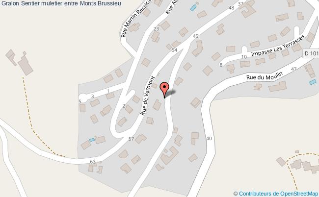 Sentier Muletier Entre Monts  Brussieu