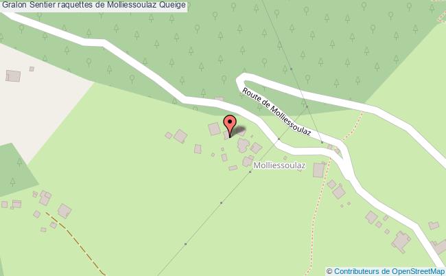 Sentier Raquettes De Molliessoulaz  Queige