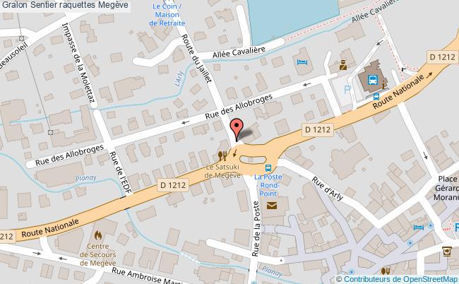 Sentier Raquettes  Megève