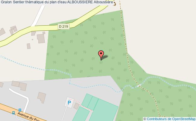 Sentier Thématique Du Plan D'eau Alboussiere  Alboussière