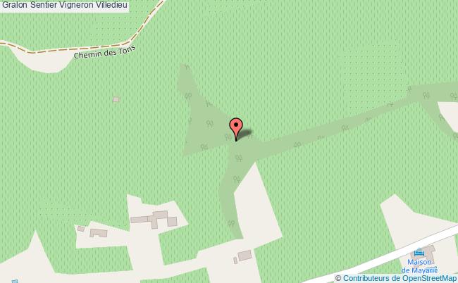 Sentier Vigneron  Villedieu