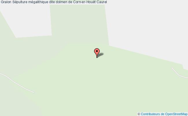 Sépulture Mégalithique Dite Dolmen De Corn-er-houët  Caurel