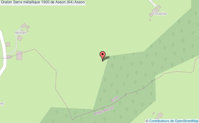 Serre Métallique 1900 De Asson (64) 