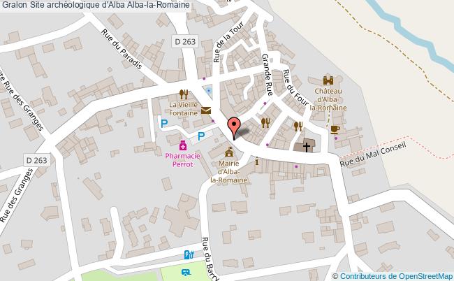 Site Archéologique D'alba  Alba-la-romaine